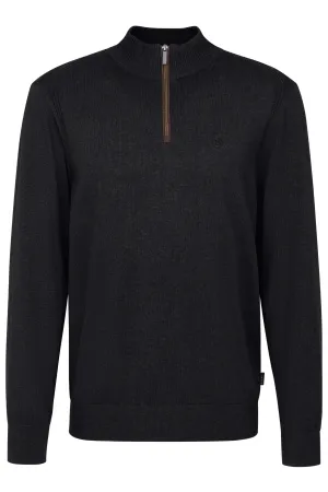 1/4 Zip Sweater in Cotton-Cashmere Blend 7500-65520B