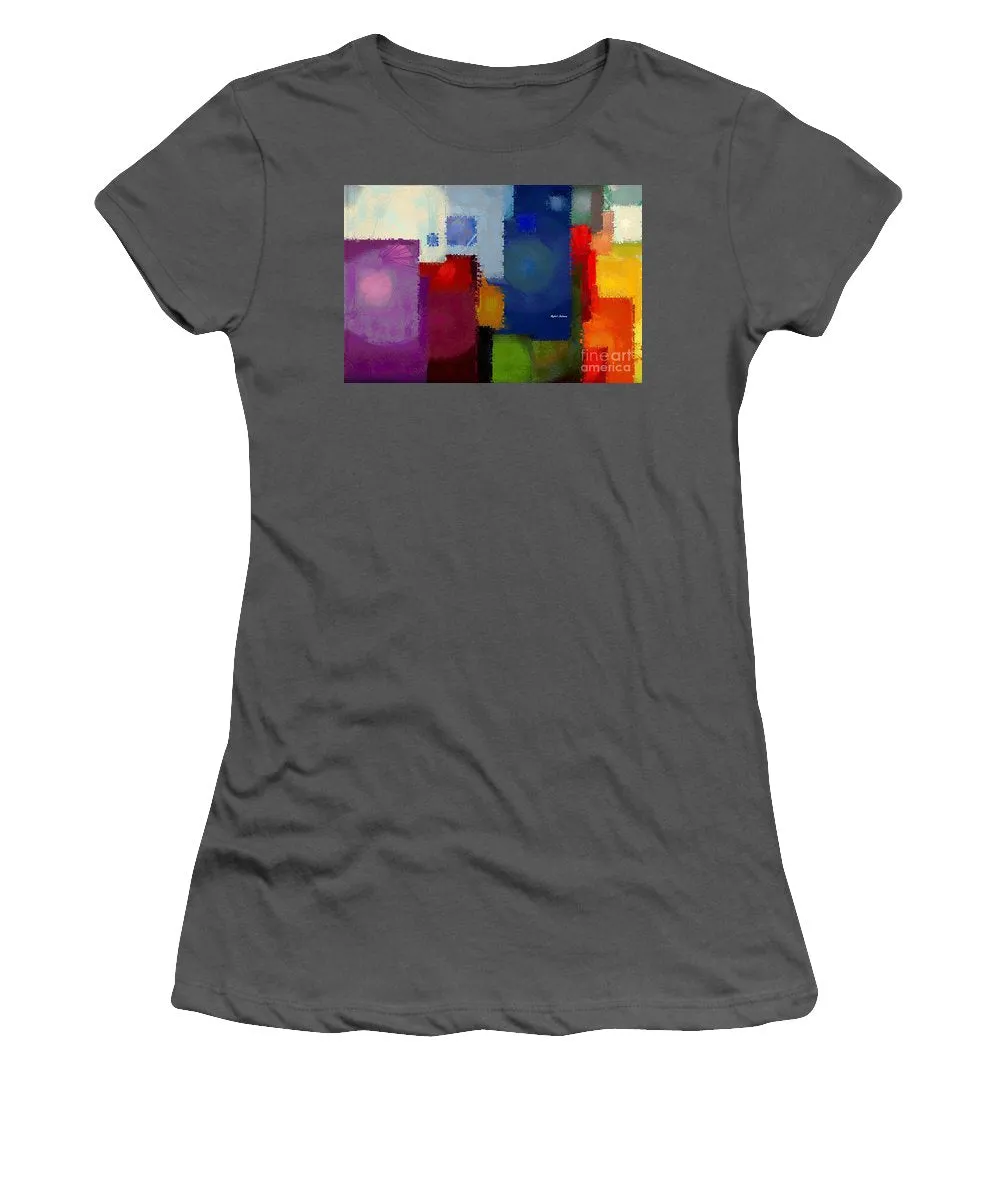 Abstract 1902 - Women's T-Shirt (Athletic Fit)