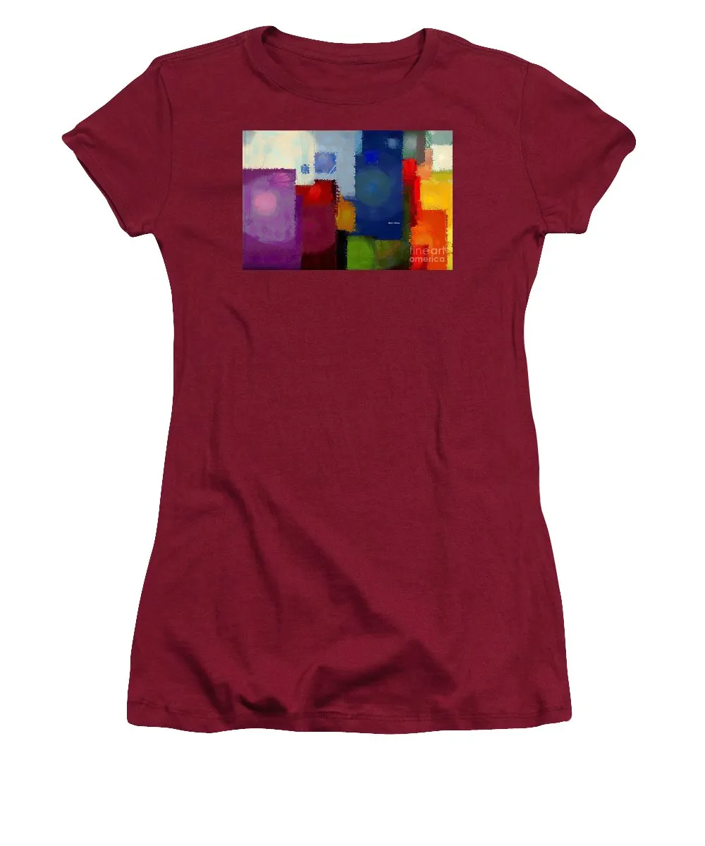 Abstract 1902 - Women's T-Shirt (Athletic Fit)