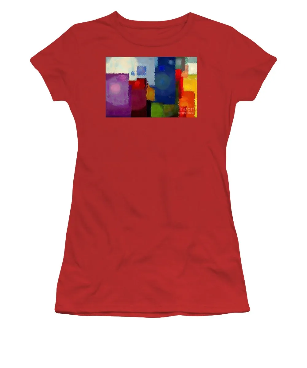Abstract 1902 - Women's T-Shirt (Athletic Fit)