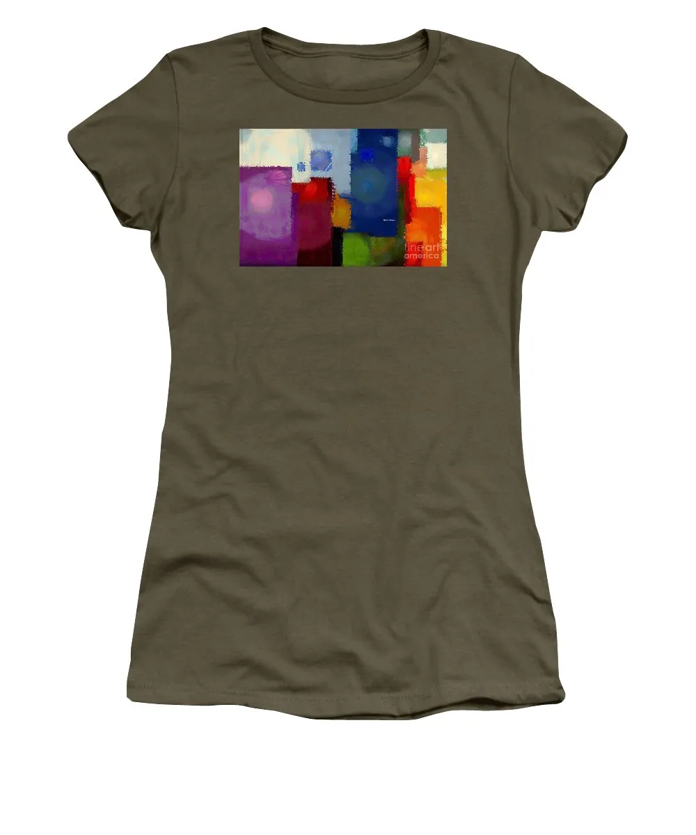 Abstract 1902 - Women's T-Shirt (Athletic Fit)
