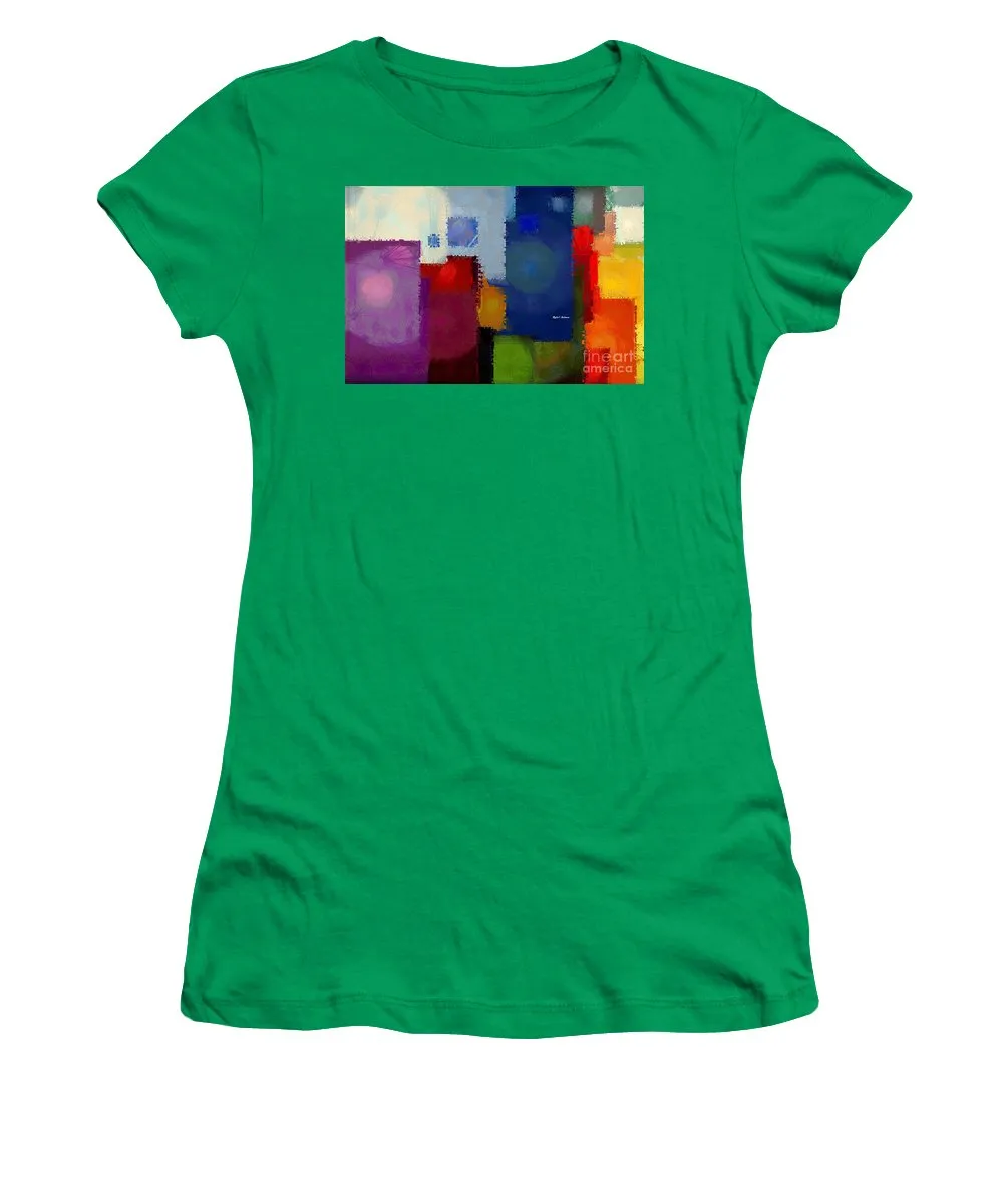 Abstract 1902 - Women's T-Shirt (Athletic Fit)