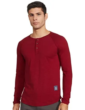 Amazon Brand - Inkast Denim Co. Men's Regular T-Shirt (AZ-TS-09_Vintage Maroon 3XL)