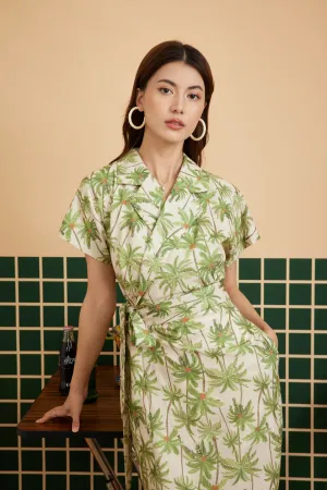 ARABELLA DRESS IN LIGHT TROPIC
