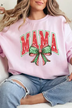 Arched Red And Green Mama Unisex NuBlend Crew Sweatshirt