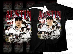 Austin Riley Braves Exclusive Graphic Png Digital Download