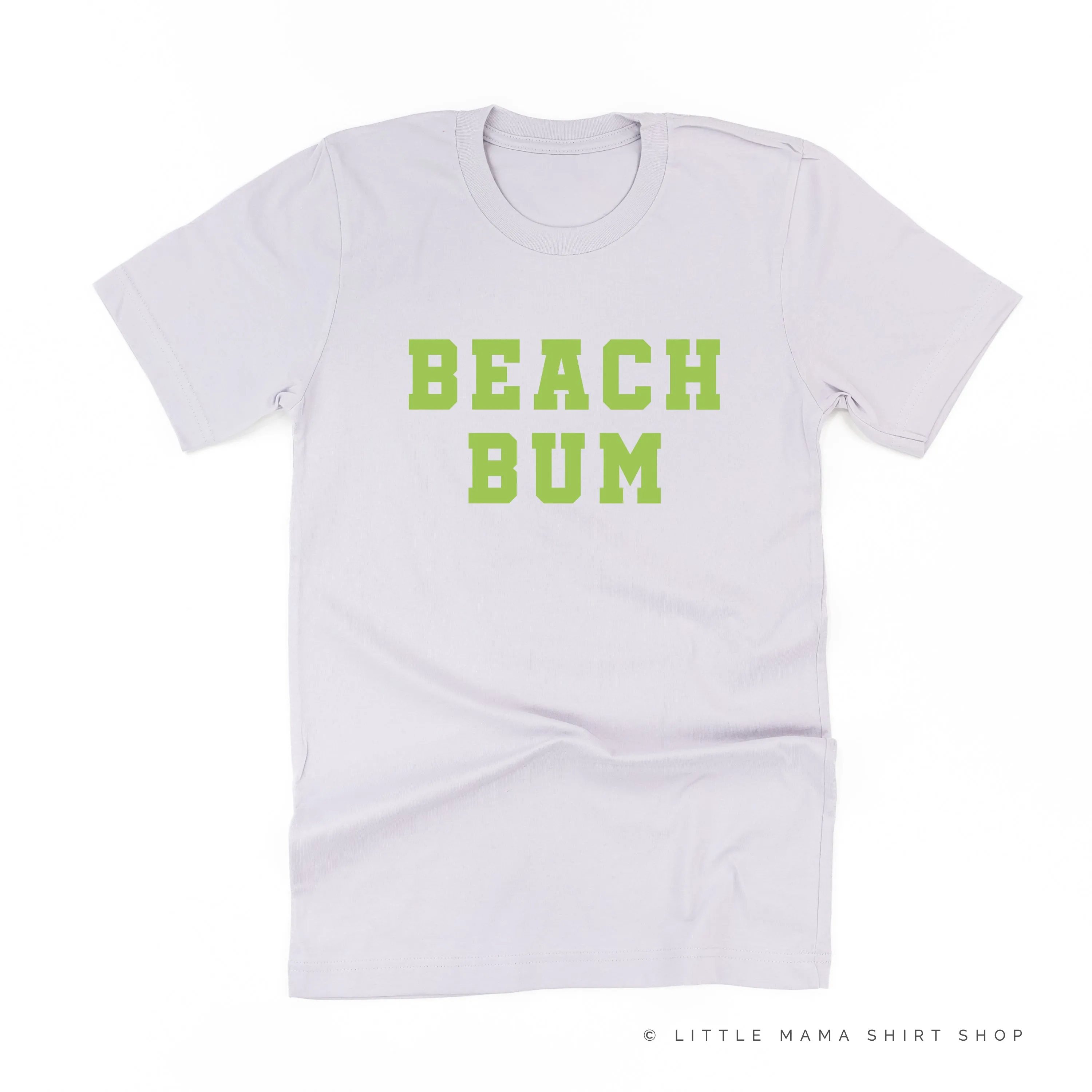 BEACH BUM DESIGN FRONT / OCEAN SUNSET BACK - Unisex Tee
