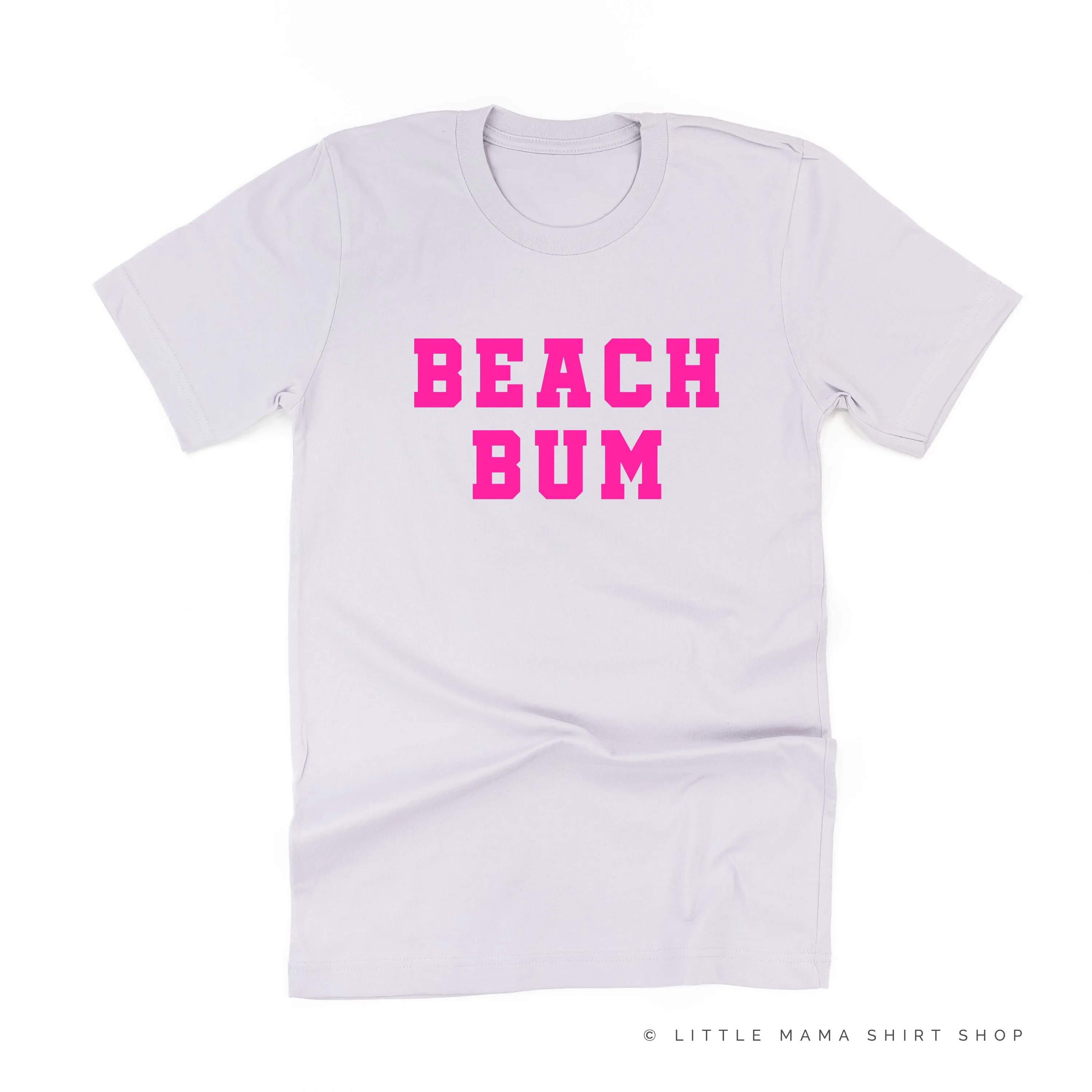 BEACH BUM DESIGN FRONT / OCEAN SUNSET BACK - Unisex Tee