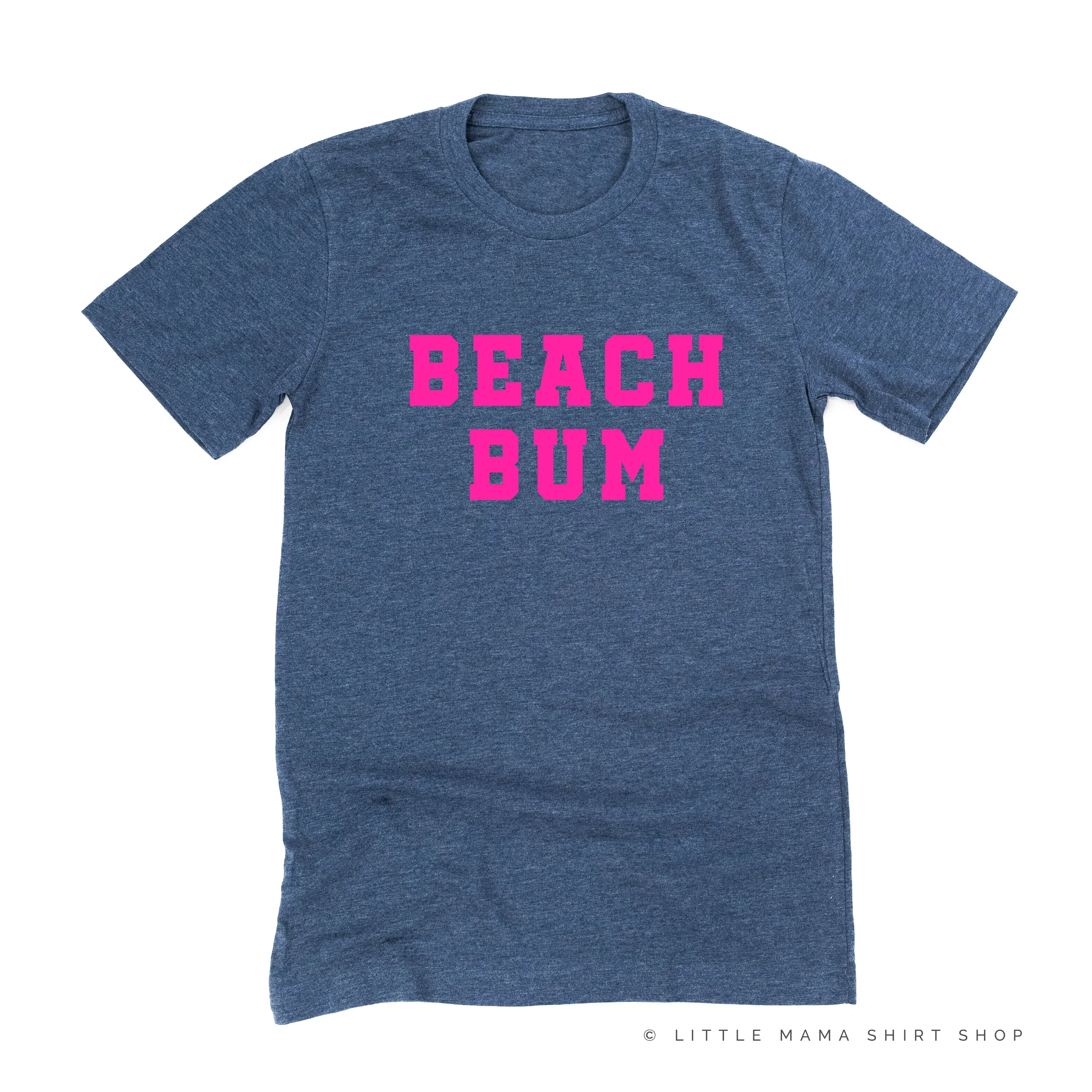 BEACH BUM DESIGN FRONT / OCEAN SUNSET BACK - Unisex Tee