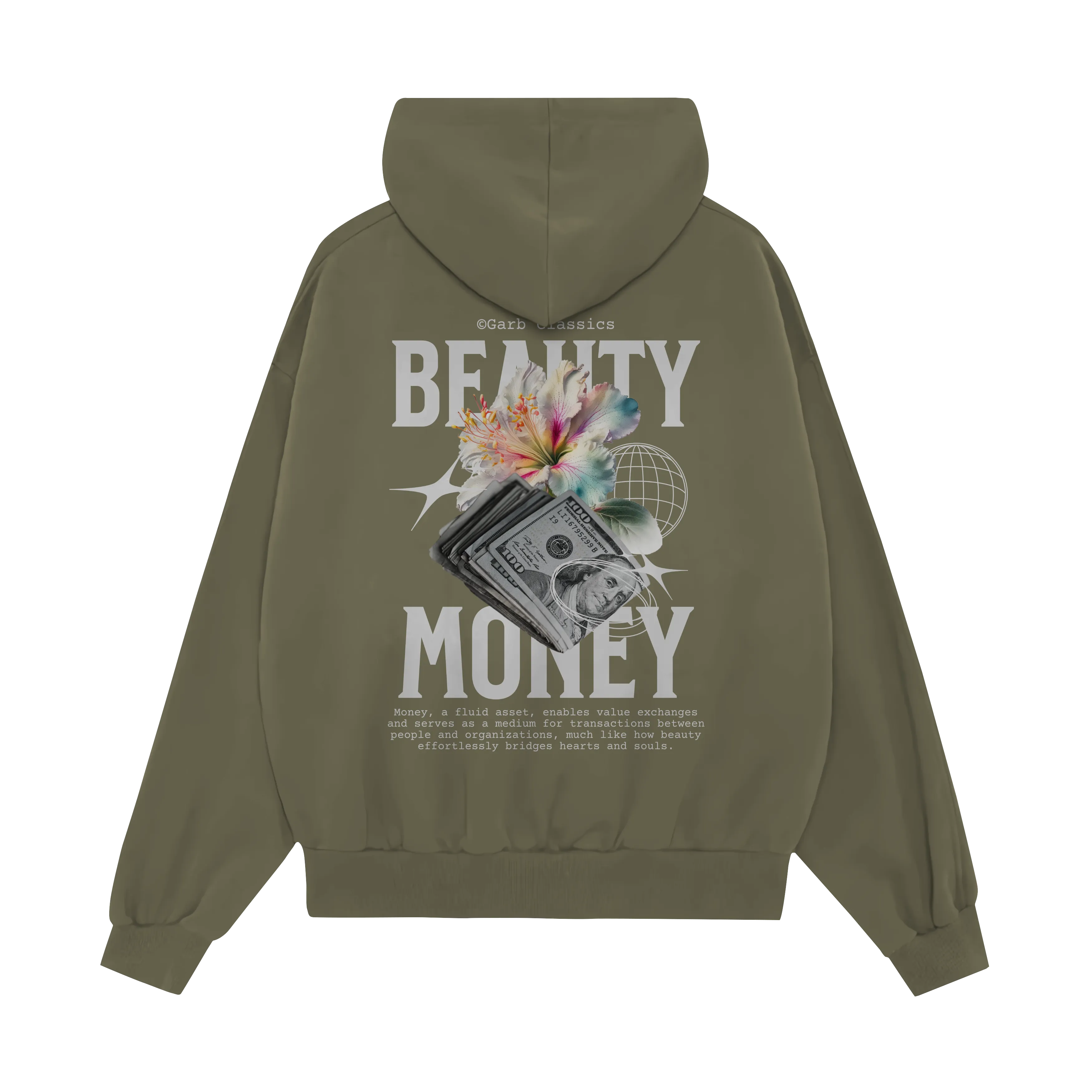 Beauty & Money Premium Fleece Hoodie