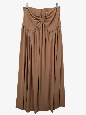 Bec   Bridge Elegant Duo Split Maxi Skirt Size 16
