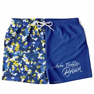 Blk Insct Famili Plus-size Swim Trunks - AOP