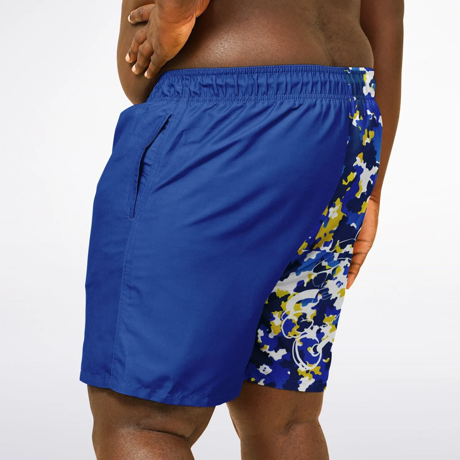 Blk Insct Famili Plus-size Swim Trunks - AOP