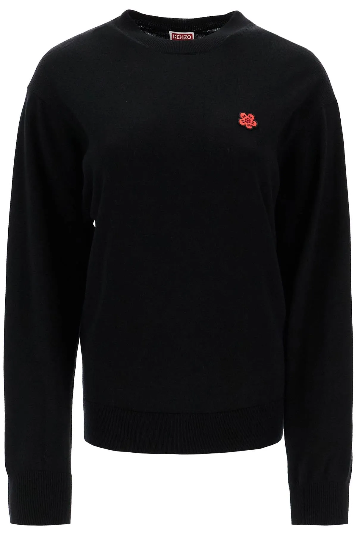 boke flower pullover FE62PU4893LB BLACK