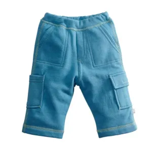 Boy's Bamboo Soft Cargo Pants - Ocean