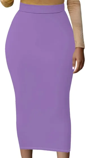 BXBY Women's Slim fit Bodycon Party Club Night Out Elegant Ruched High Waist Long Pencil Skirt with Side Shirring
