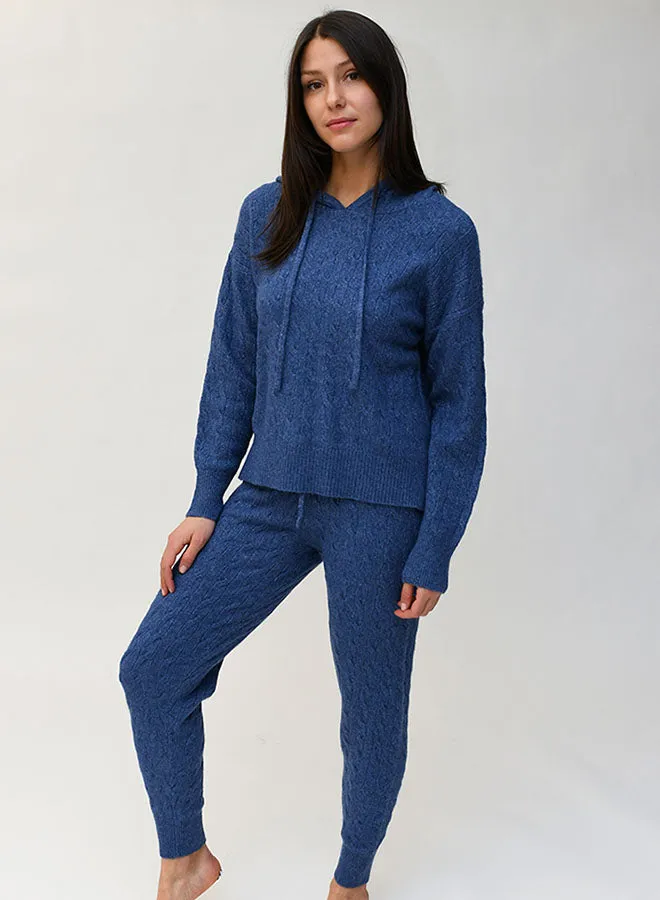 Cable Jogger Smokey Blue
