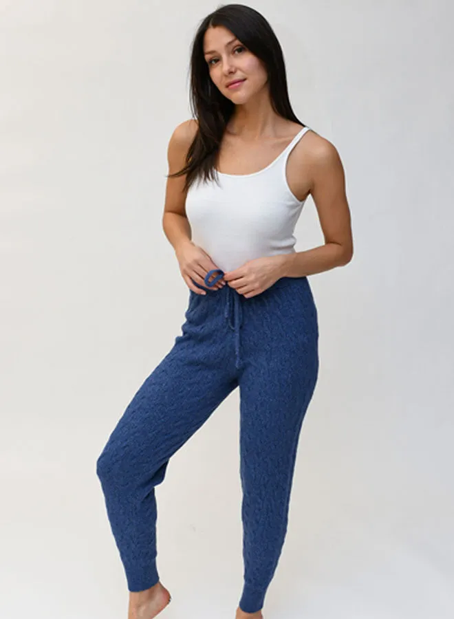 Cable Jogger Smokey Blue
