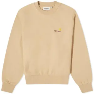 Carhartt Wip American Script Sweatshirt, beige