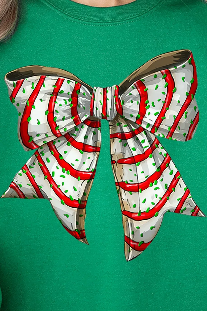 Christmas Cake Coquette Unisex NuBlend Crew Sweatshirt