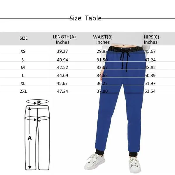 Custom Face Sweatpants Splice Unisex Personalized Closed Bottom Casual Joggers