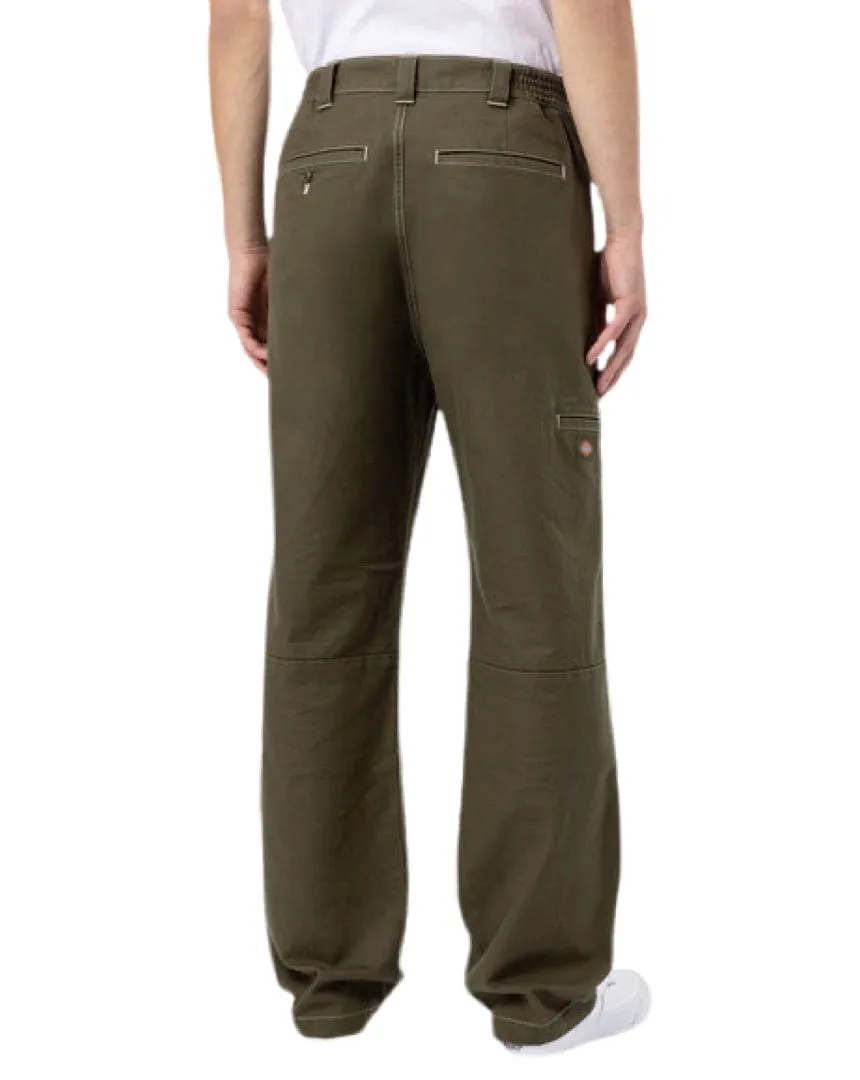 Dickies Florala Double Knee Twill Pants - Moss