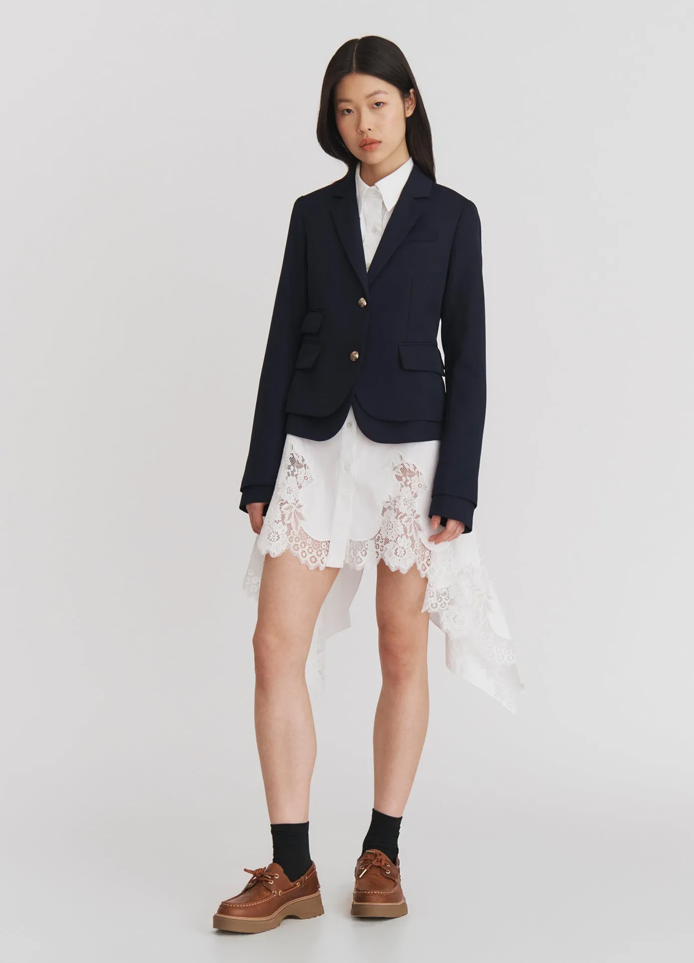 Double Layer Tailored Jacket