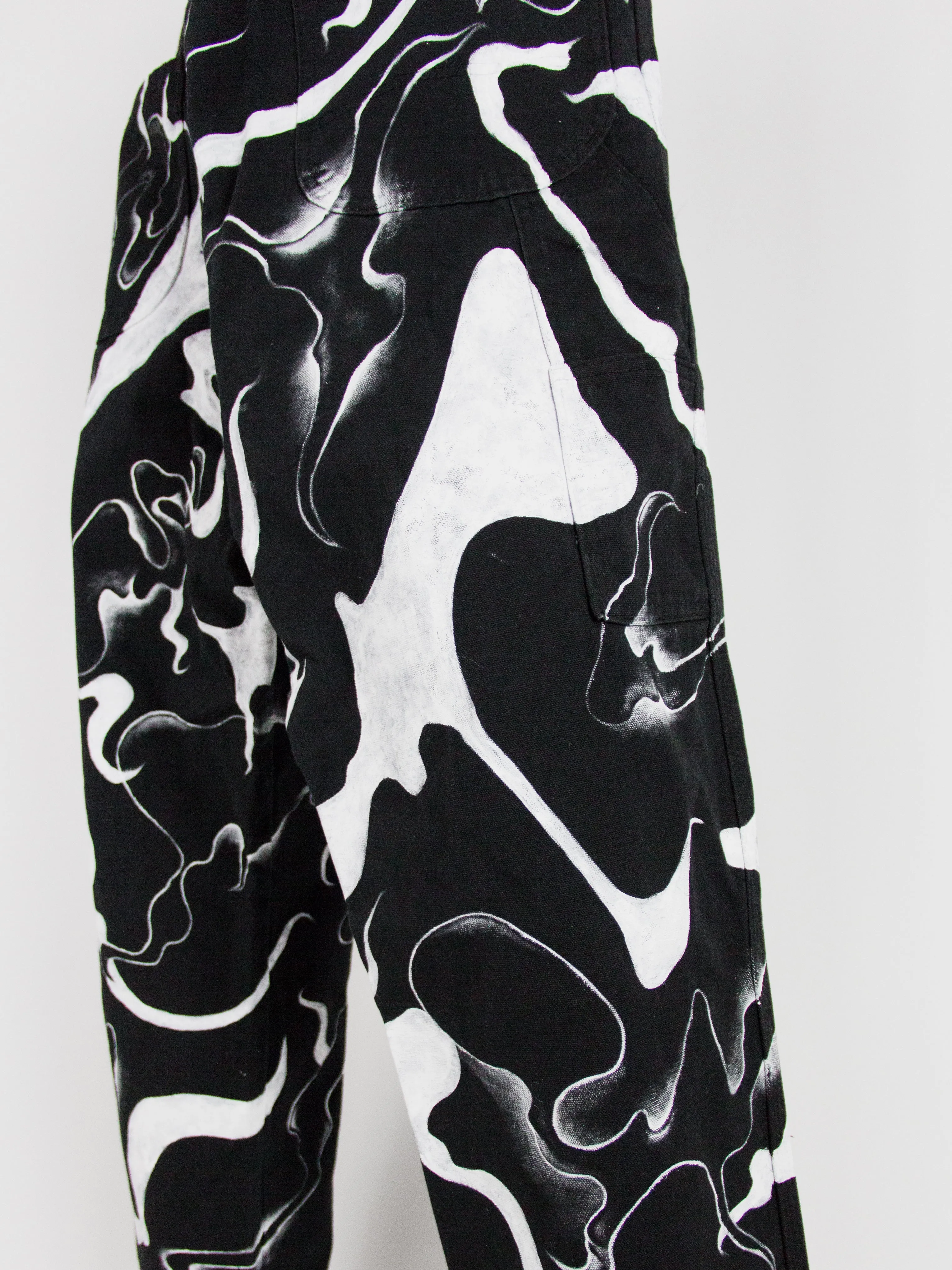 Eddie Yu 'No Mistakes' Painted Dickies