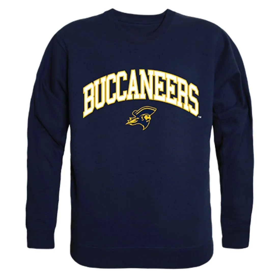 ETSU East Tennessee State University Campus Crewneck Pullover Sweatshirt Sweater Navy