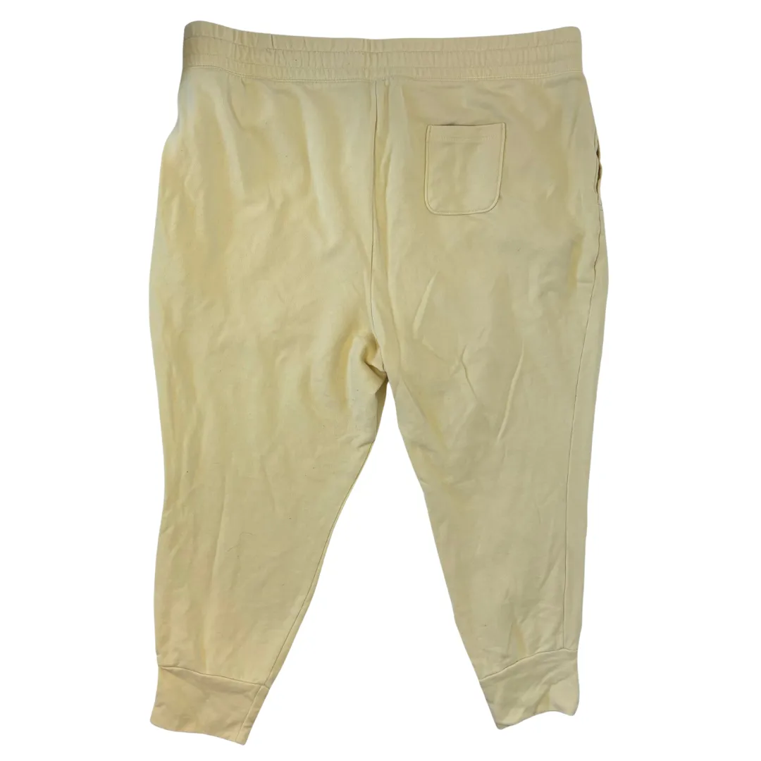 Fabletics Pale Yellow Joggers