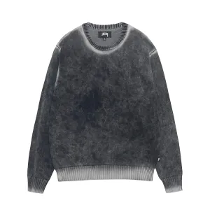 Faded Cotton Knit Crew