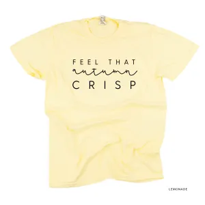 Feel That Autumn Crisp - SHORT SLEEVE COMFORT COLORS TEE