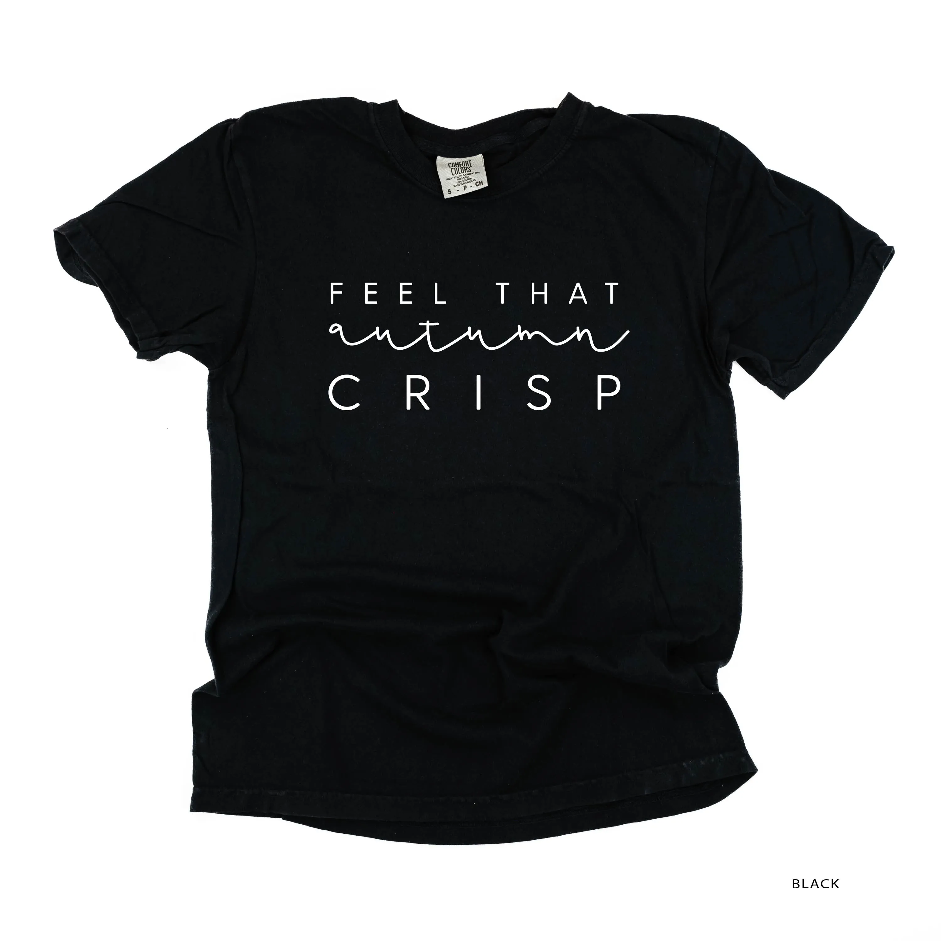 Feel That Autumn Crisp - SHORT SLEEVE COMFORT COLORS TEE