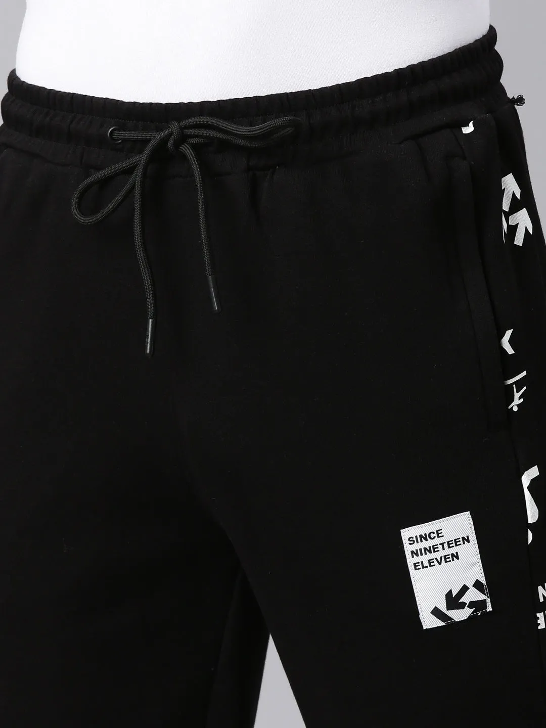Fila Grey Neefam Men's Ribbed Joggers