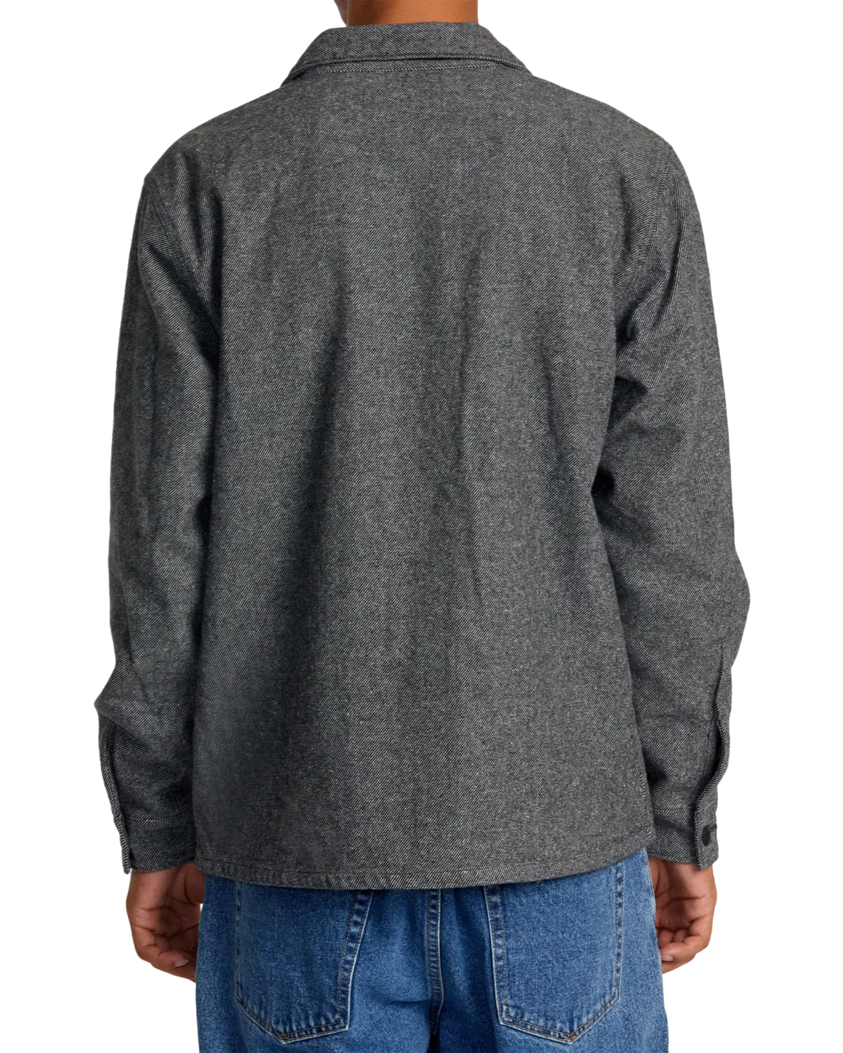 Flight Risk Shirt Jacket in Smoke Heather