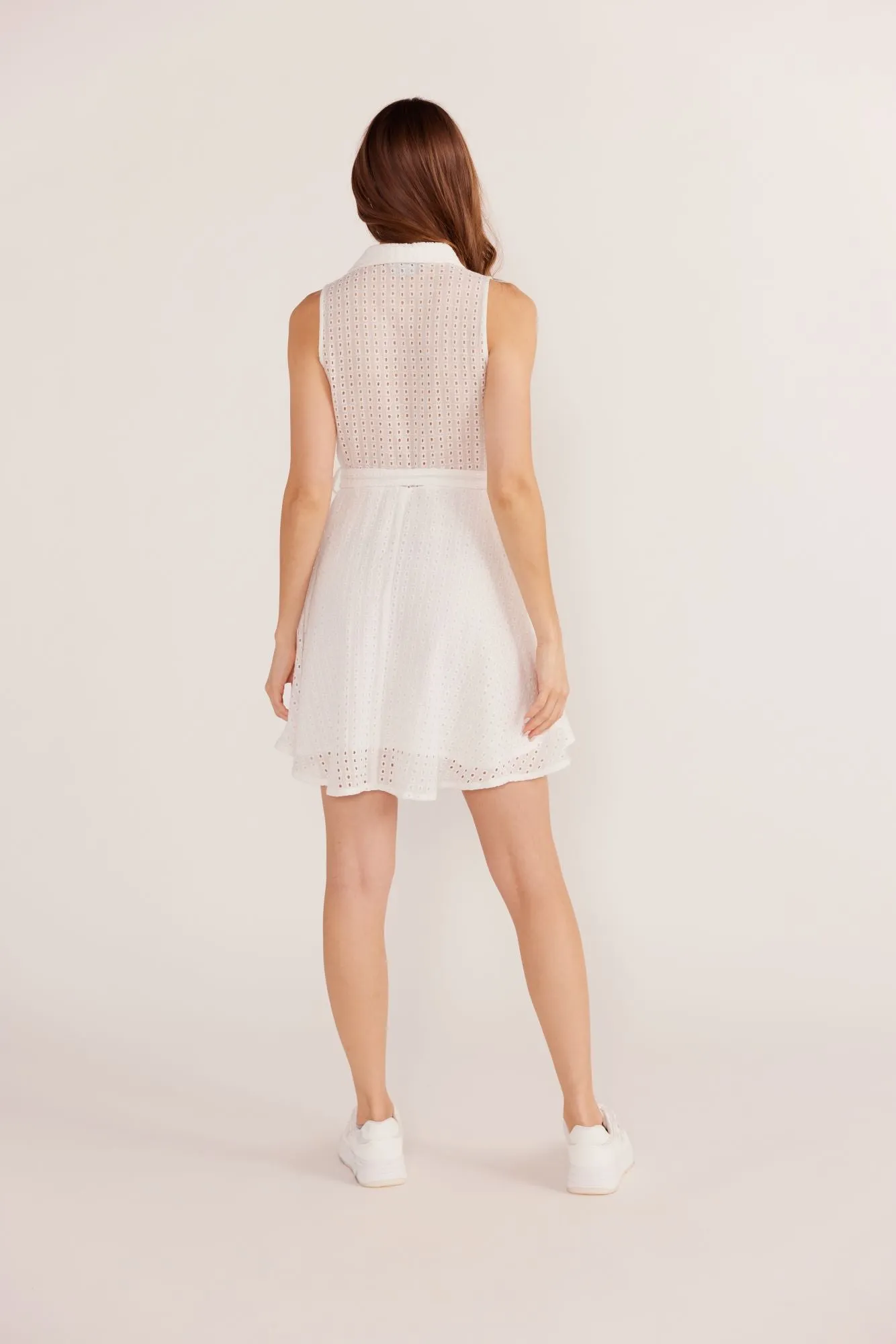 Frida Broderie Mini Dress | Ivy