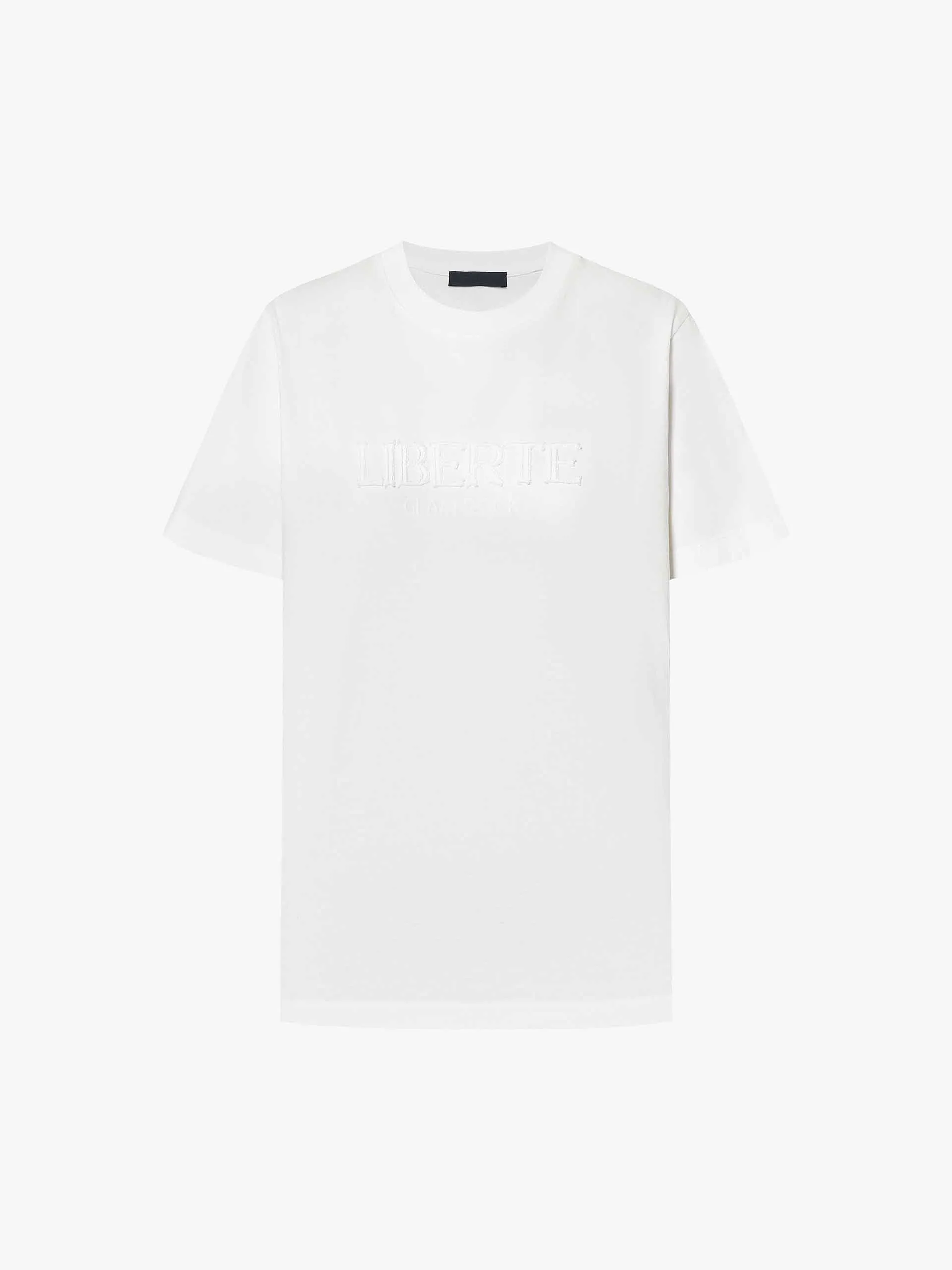 Front Letter Cotton T-shirt