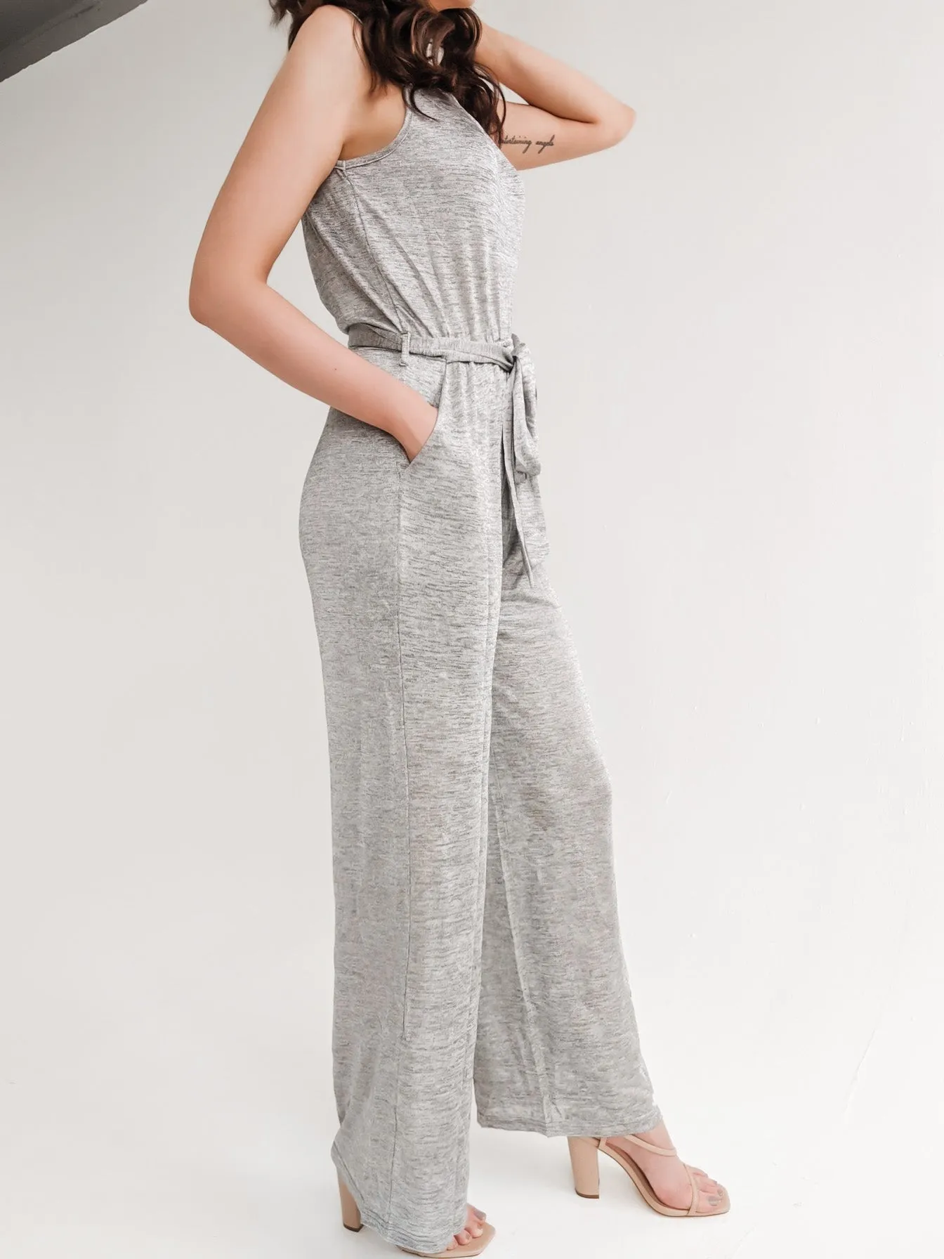 GRAYCIE TIE JUMPSUIT