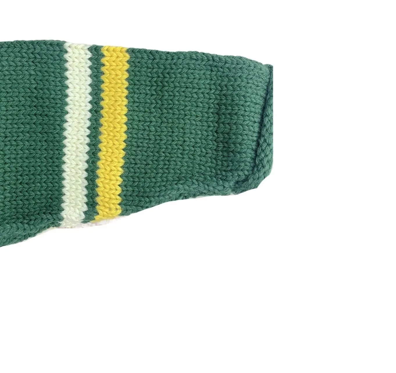 Green Football Roll Neck Sweater
