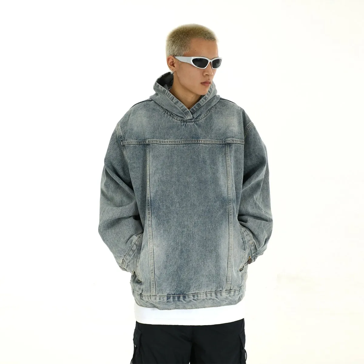 GS No. 147 Denim Hoodie