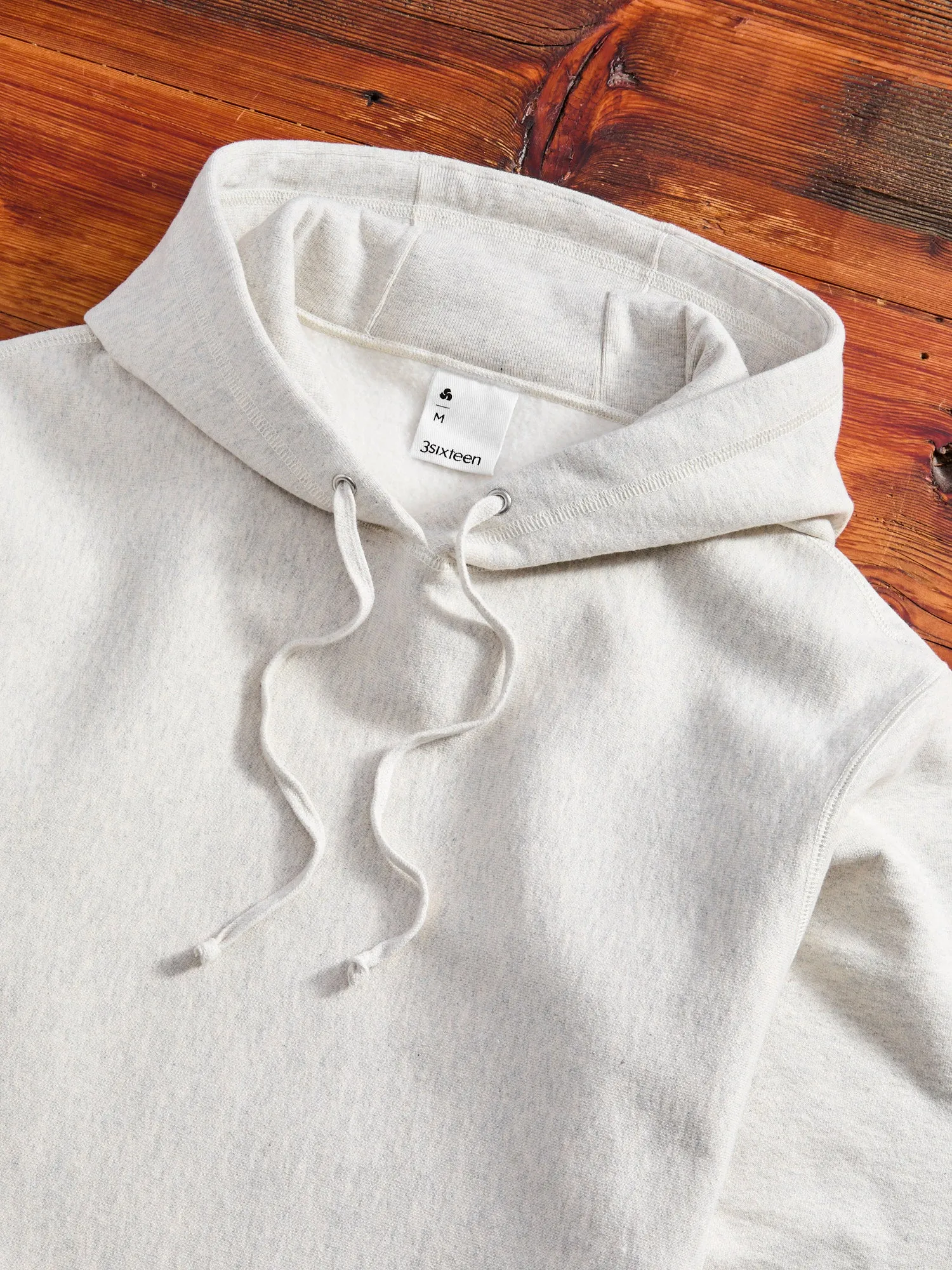 Heavyweight Pullover Hoodie in Oatmeal