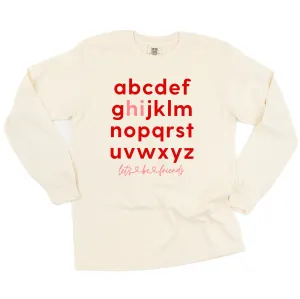 Hi, Let's Be Friends - LONG SLEEVE Comfort Colors Tee