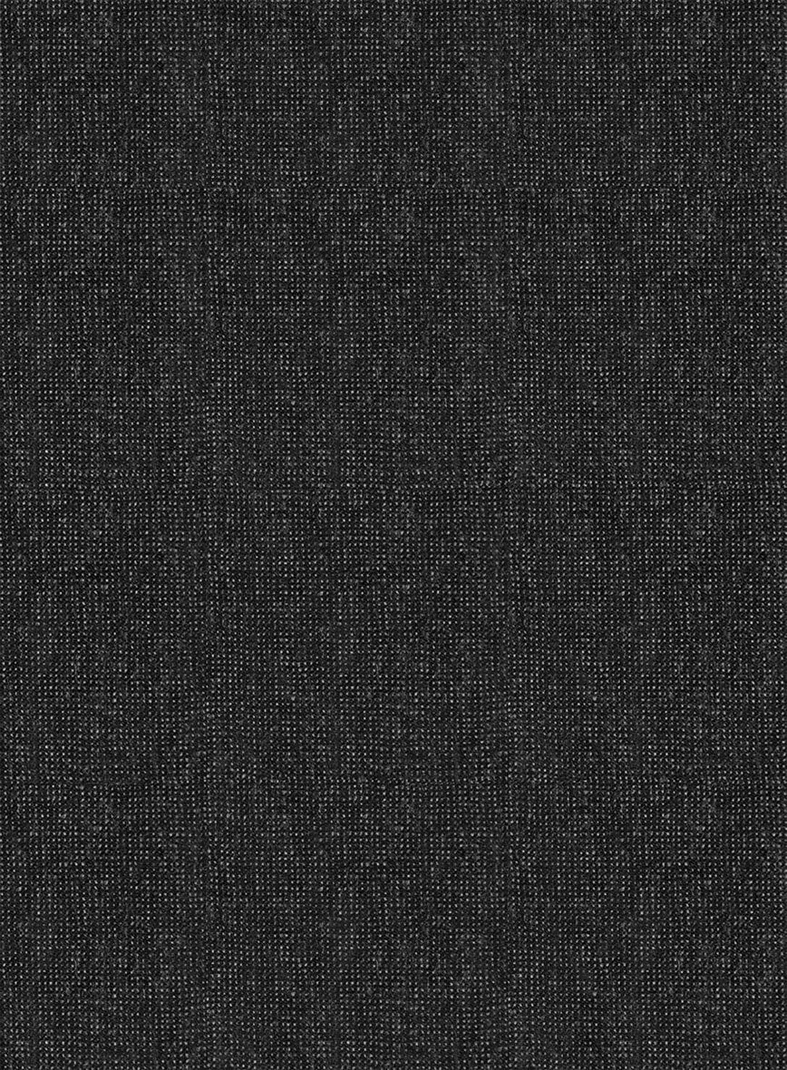 Italian Tavi Dark Gray Nailhead Flannel Jacket
