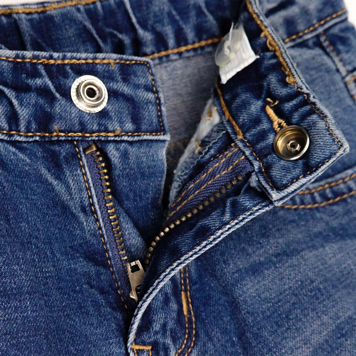 Little Kid Elastic Band Cool Jeans