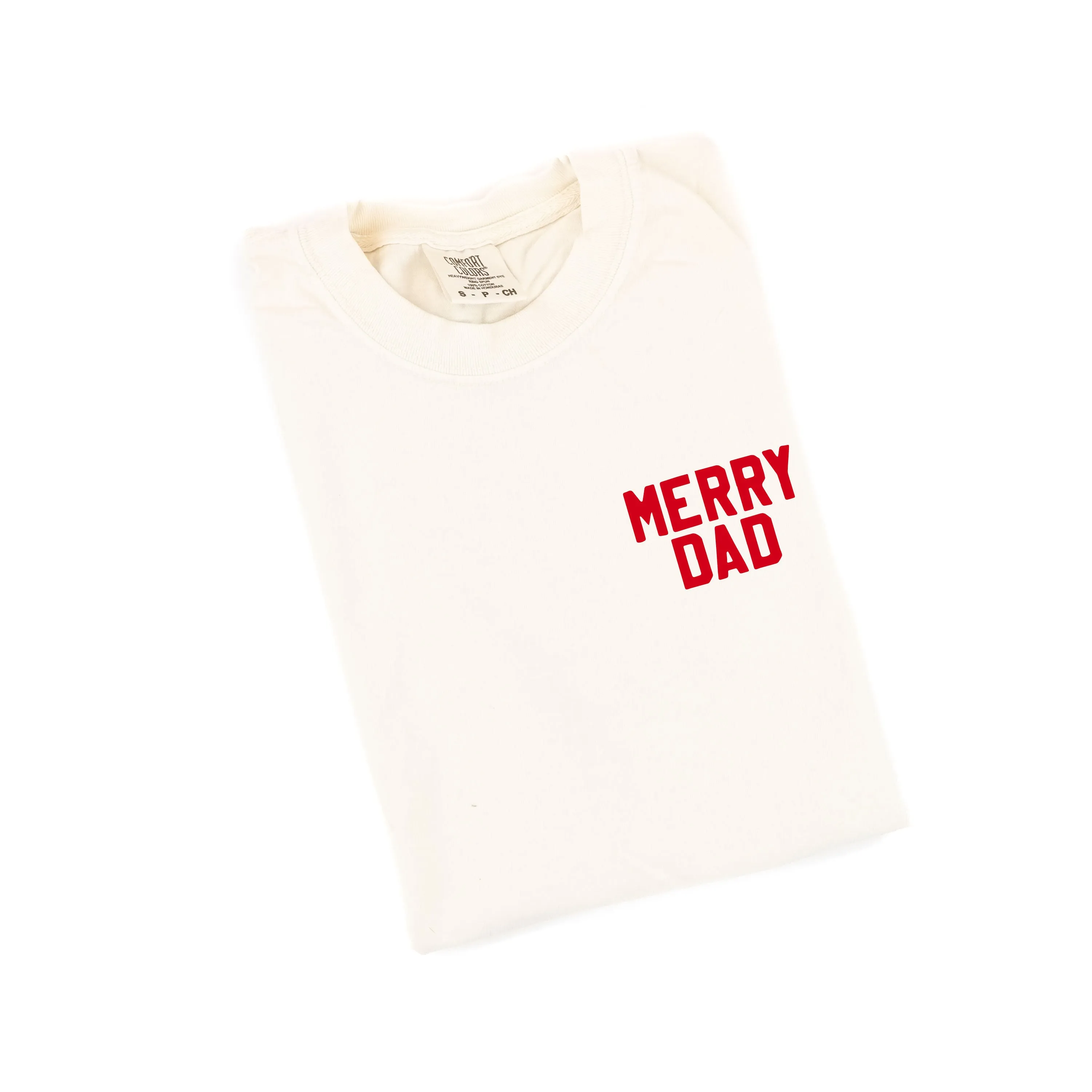 Merry Dad (pocket) - Comfort Colors Tee