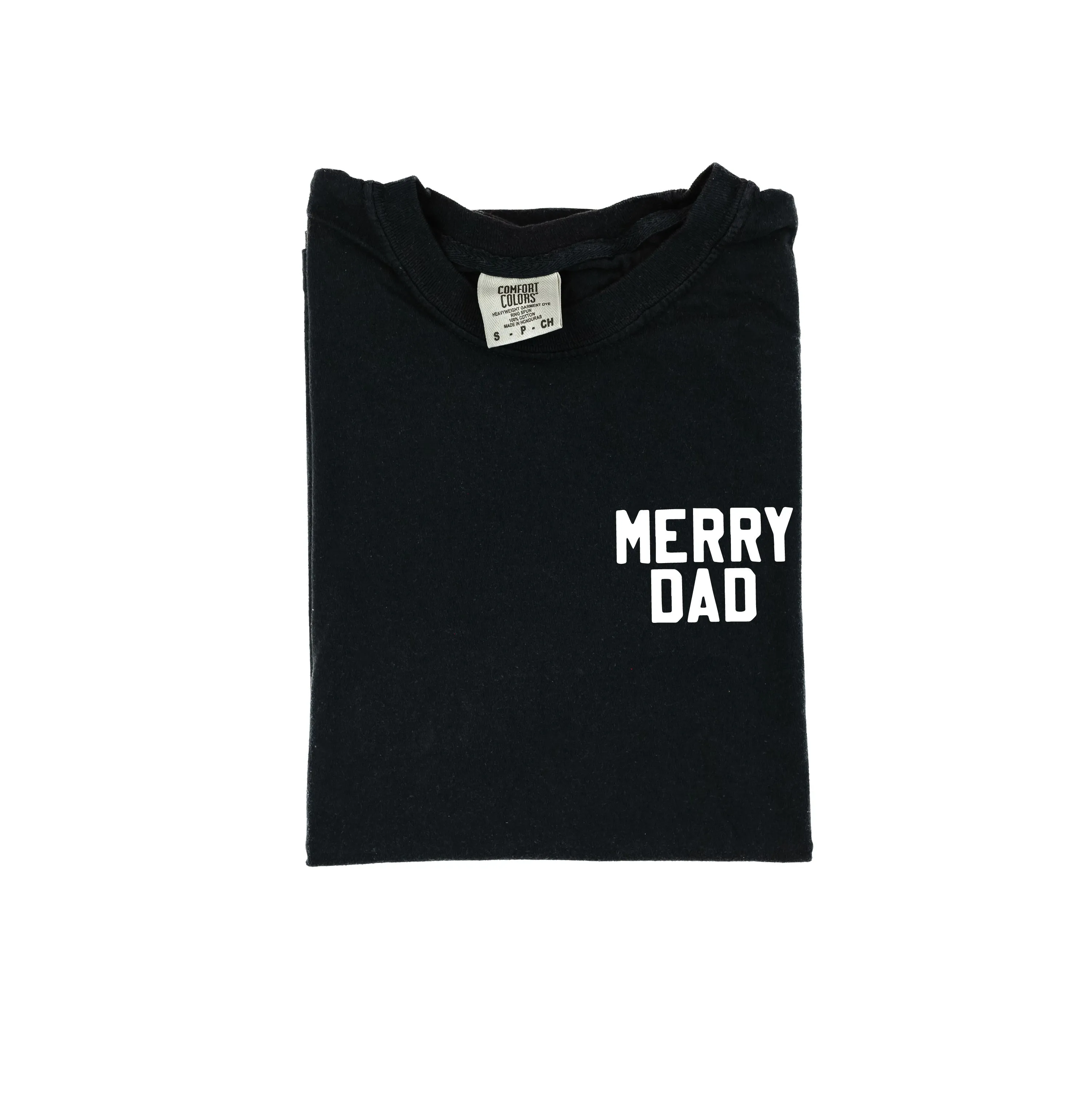 Merry Dad (pocket) - Comfort Colors Tee