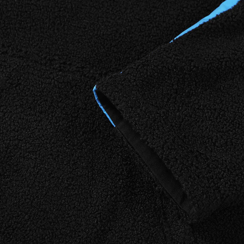 Multicolor Jacquard Hoodies With Stretch Cord