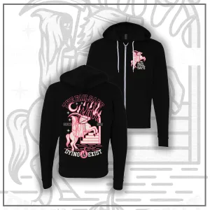 (NEW) Dying To Exist Horseman Zip-Up Hoodie