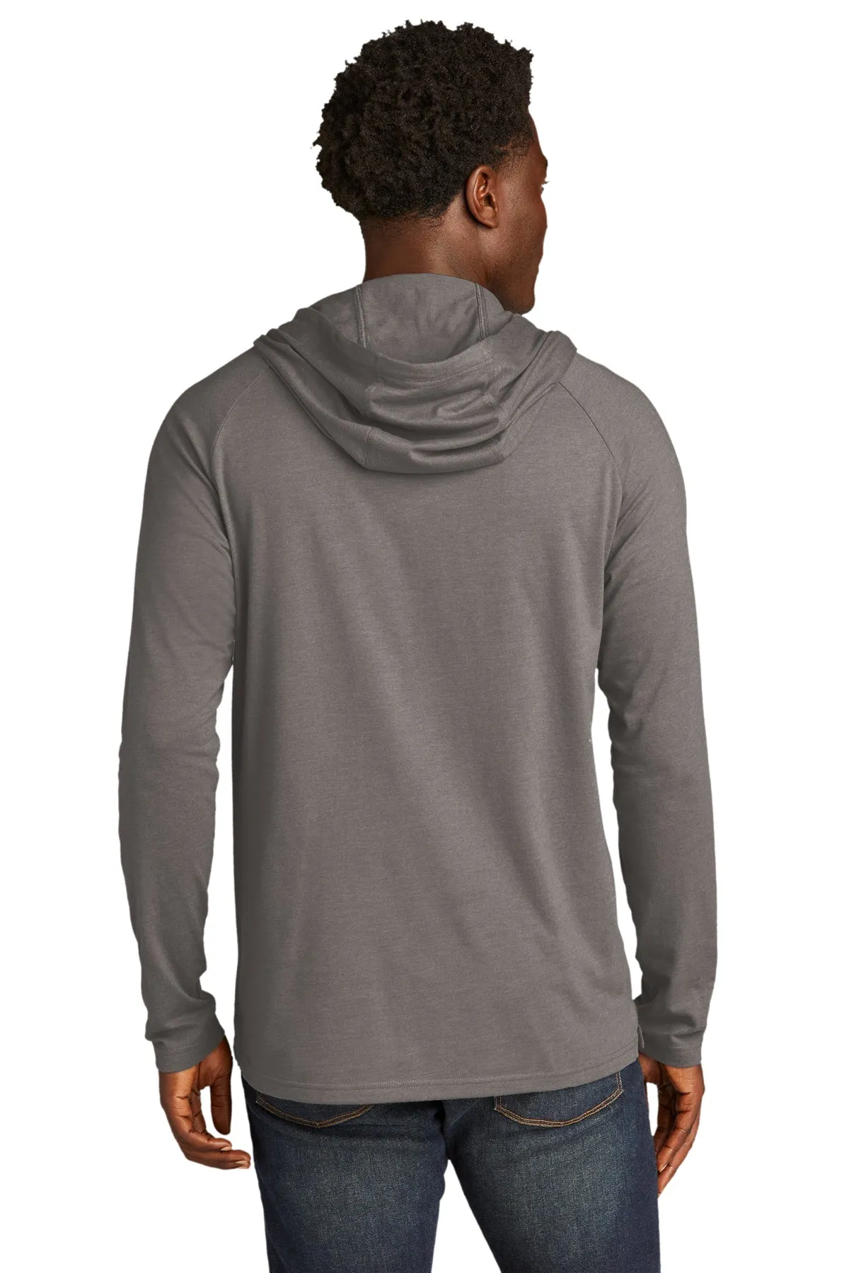 New Era Tri-Blend Custom Hoodies, Shadow Grey