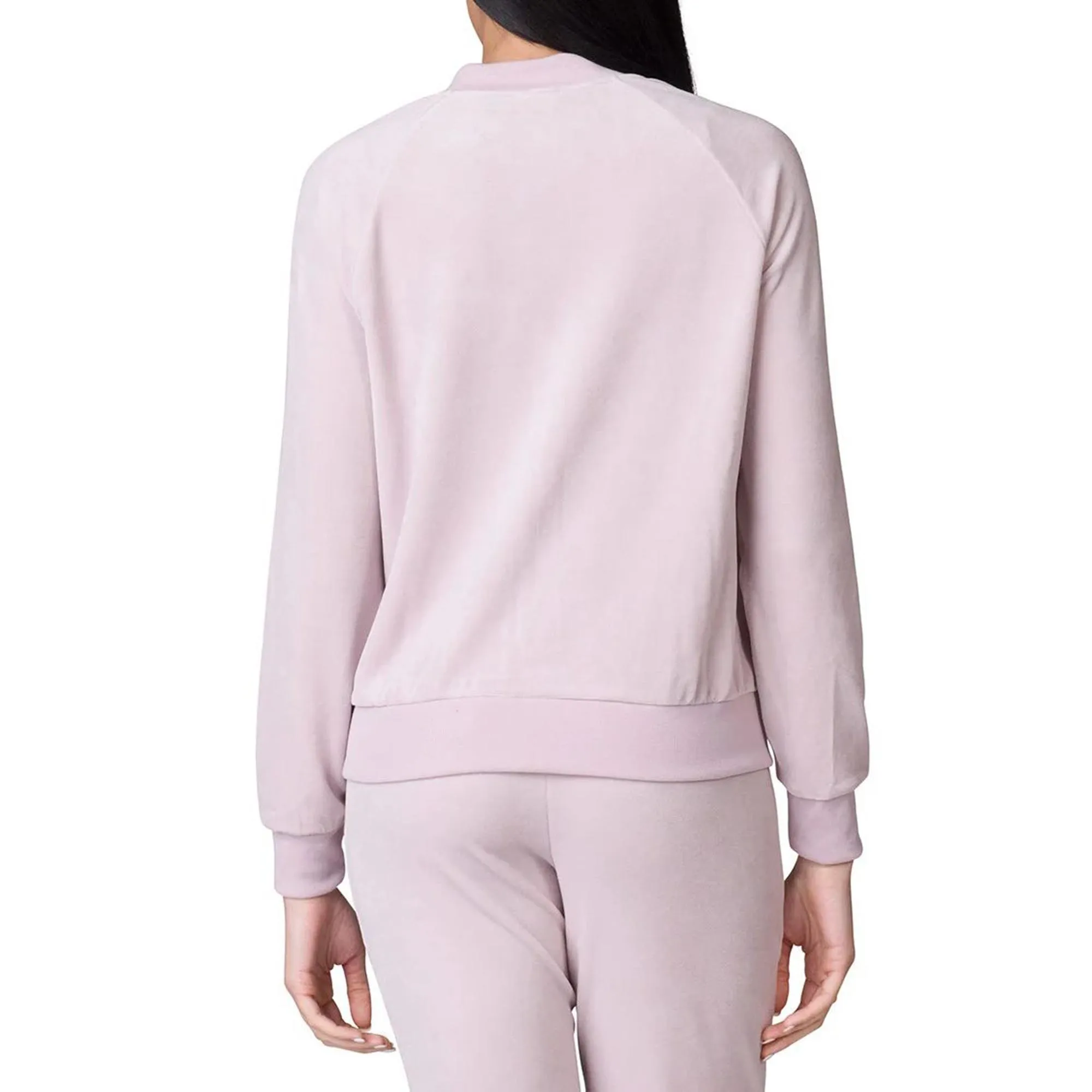 Nike Sportswear Velour Women's Full Zip Jacket Rose-Metallic Silver